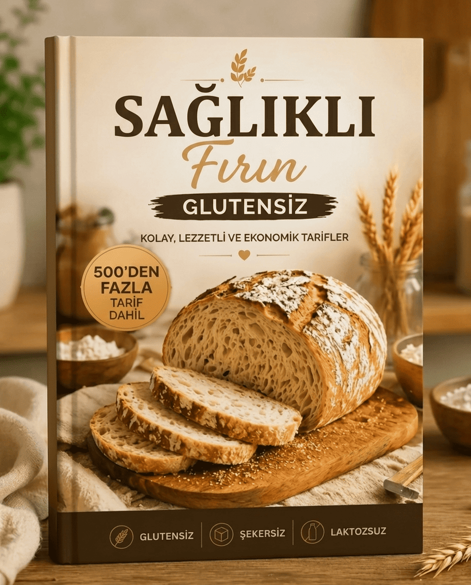 Sağlıklı Pastane Tarifleri Koleksiyonu + 12 Ücretsiz Hediye