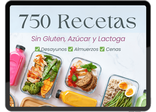 750 Almuerzos, Cenas y Desayunos Sin Gluten, Sin Azucar y Sin Lactosa - Isabella Conti