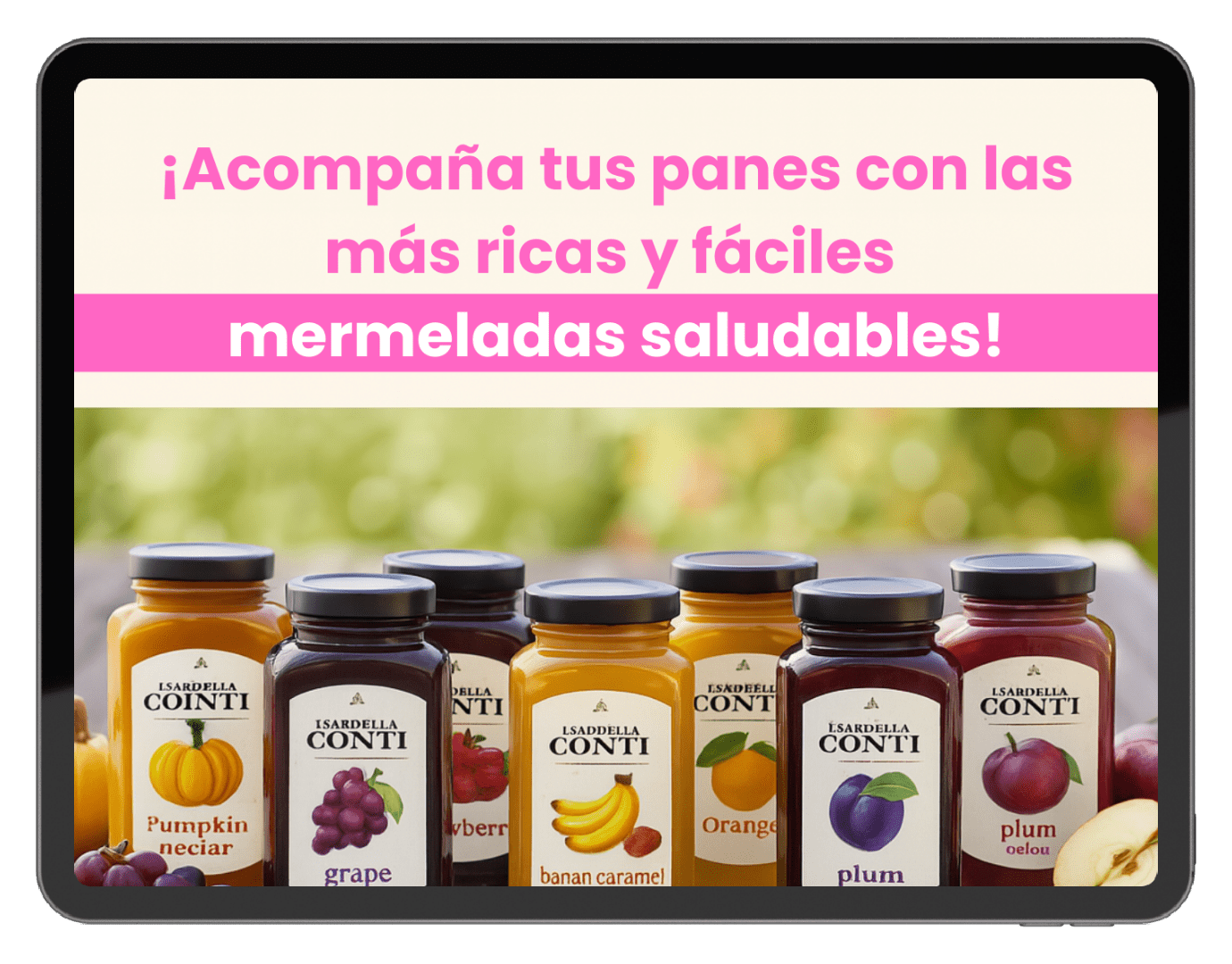 15 Mermeladas Fit - Isabella Conti